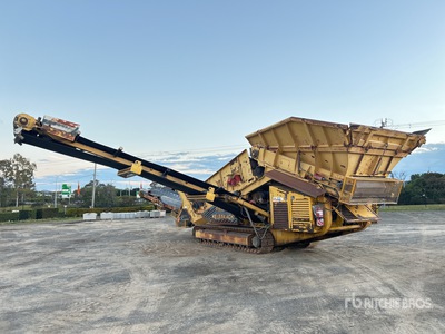 2007 Keestrack Frontier Tracked Scherminstallatie