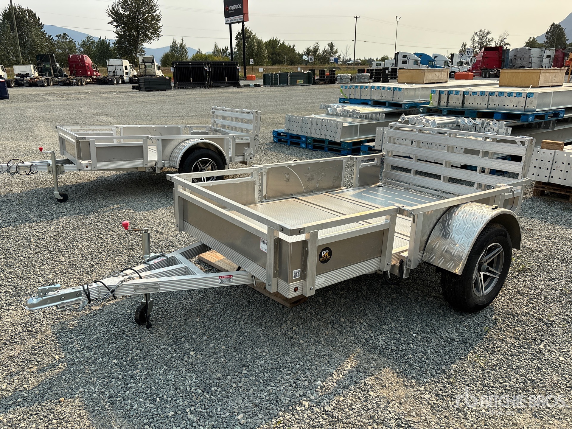 2025 8 ft S/A Equipment Trailer (Unused)