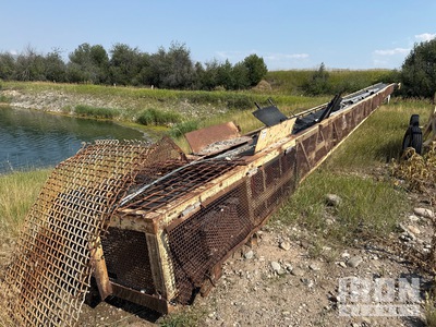 US Machinery Company 30 X 100 30 in x 100 ft Portable Transfer Conveyor Belt
