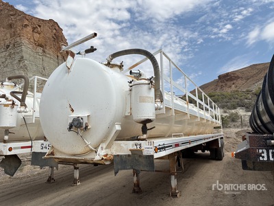 2008 Troxell 5460 gal T/A 130 BBL Remolque cisterna de vacio