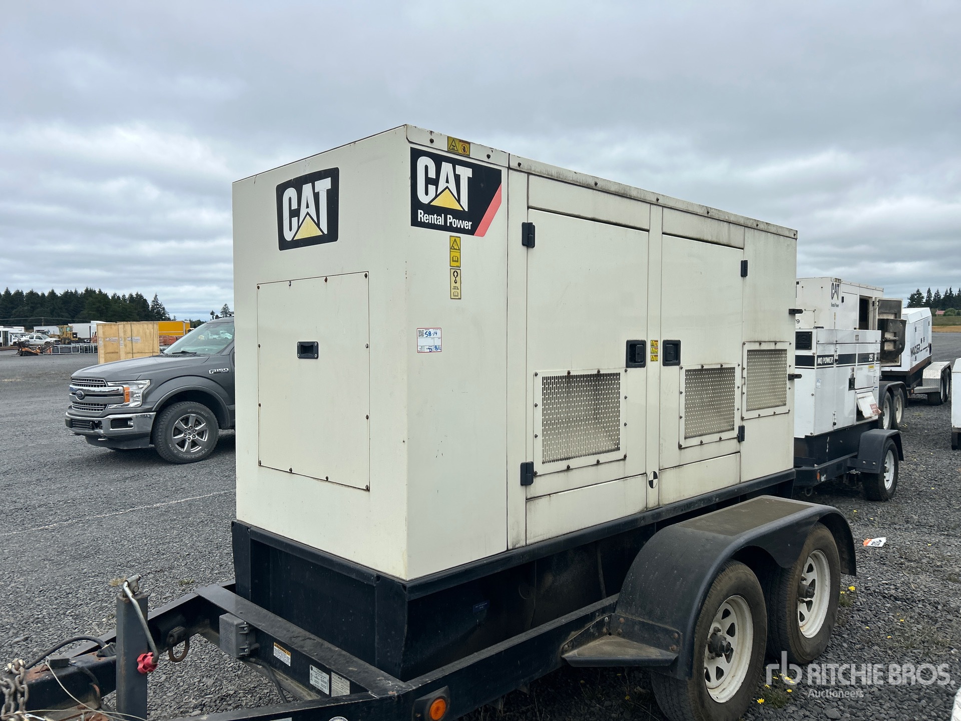 2011 Cat XQ60-6 60 kW Mobile Generator Set