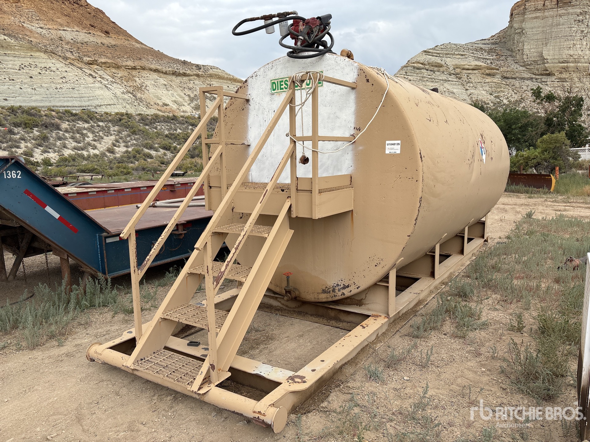 6000 gal Skid Mounted Steel Diesel 6000 Gal Fuel Tank