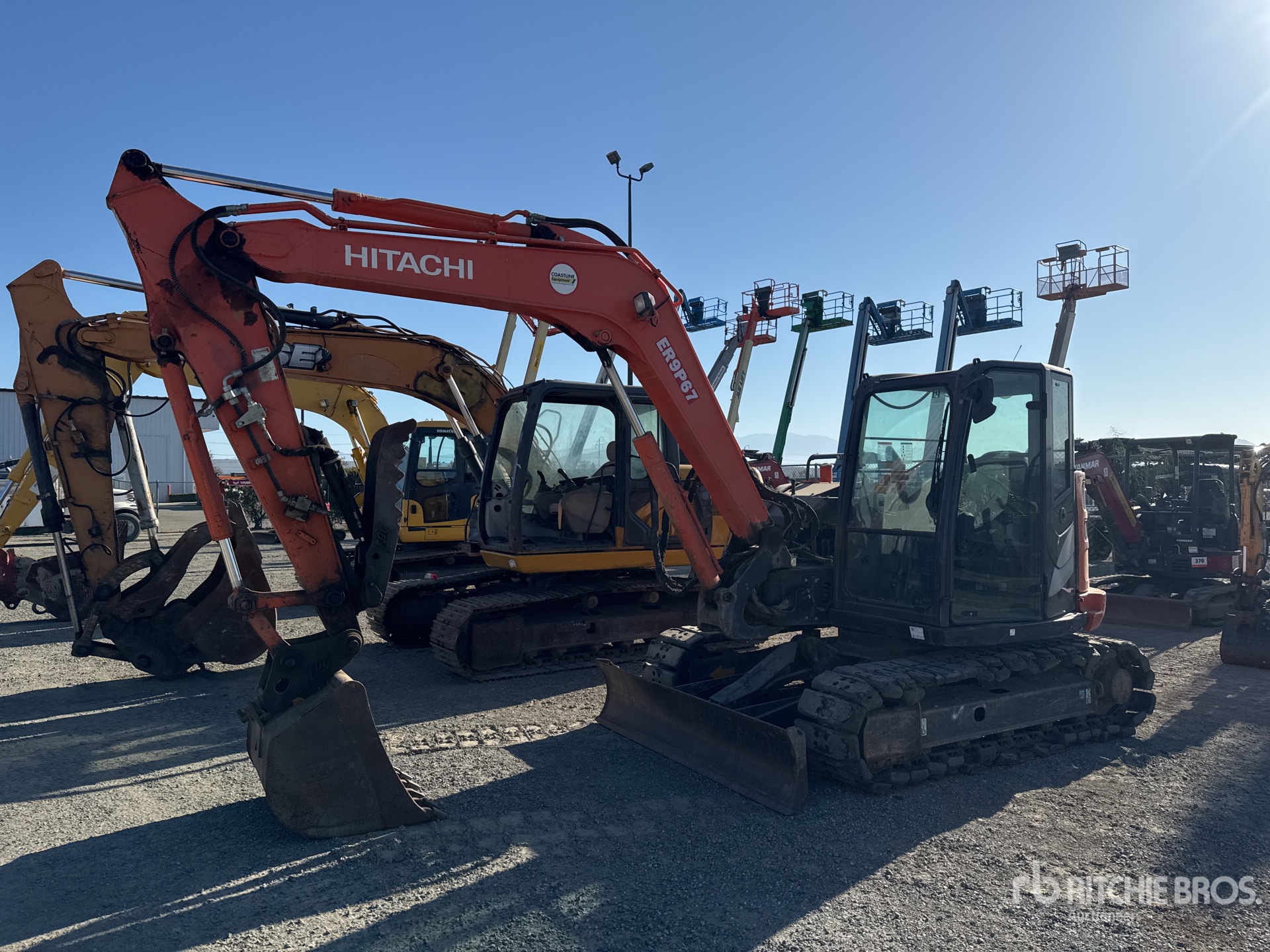 2016 Hitachi ZX85USB Tracked Excavator