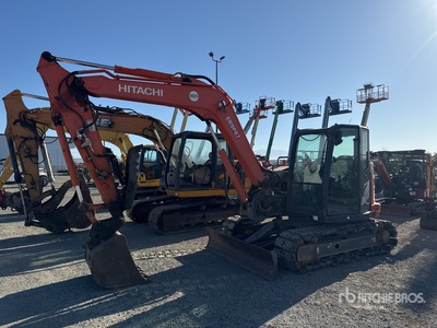 2016 Hitachi ZX85USB Tracked Excavator