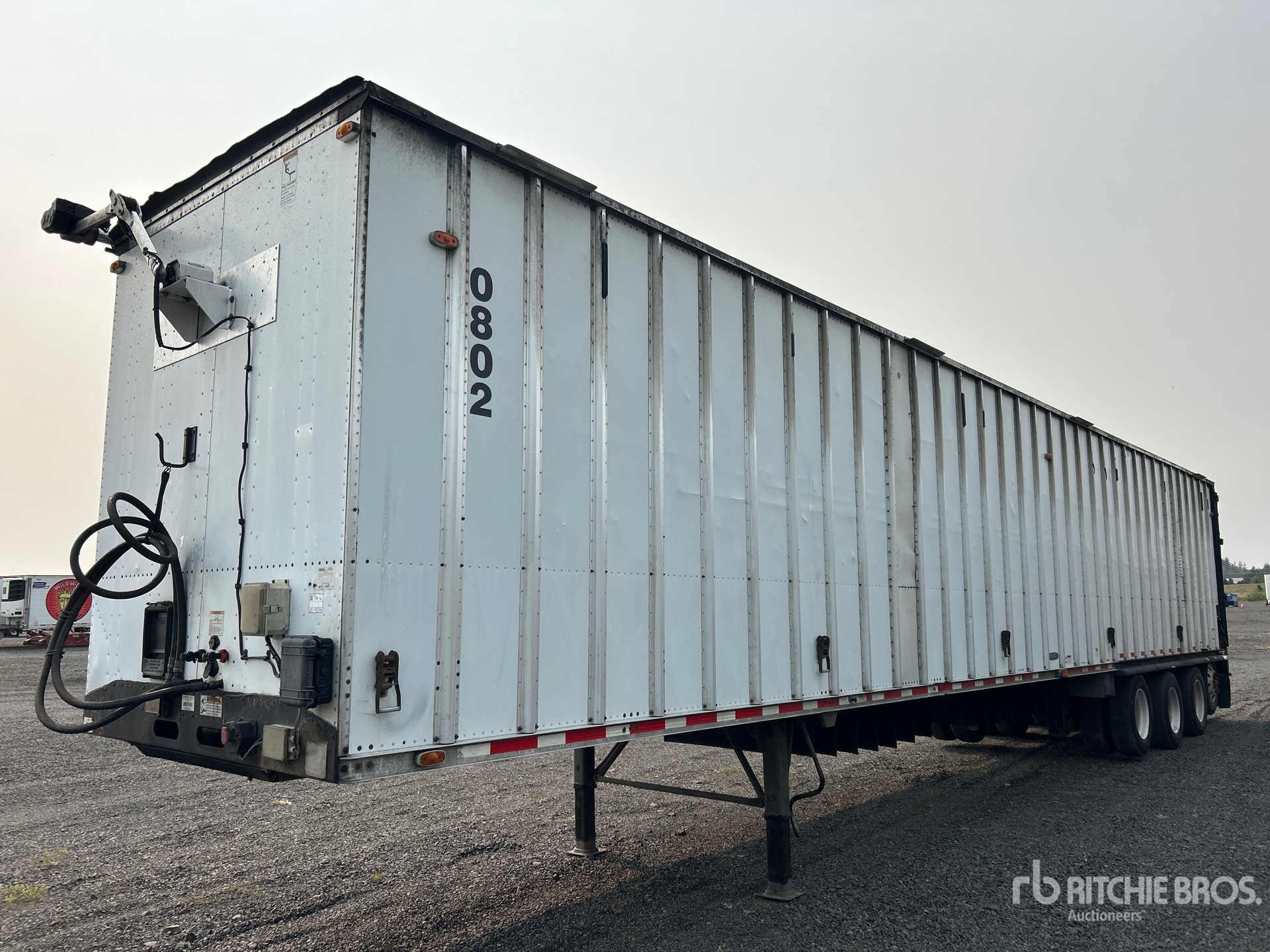 2009 Western 53 ft Quad/A Live Bottom Trailer