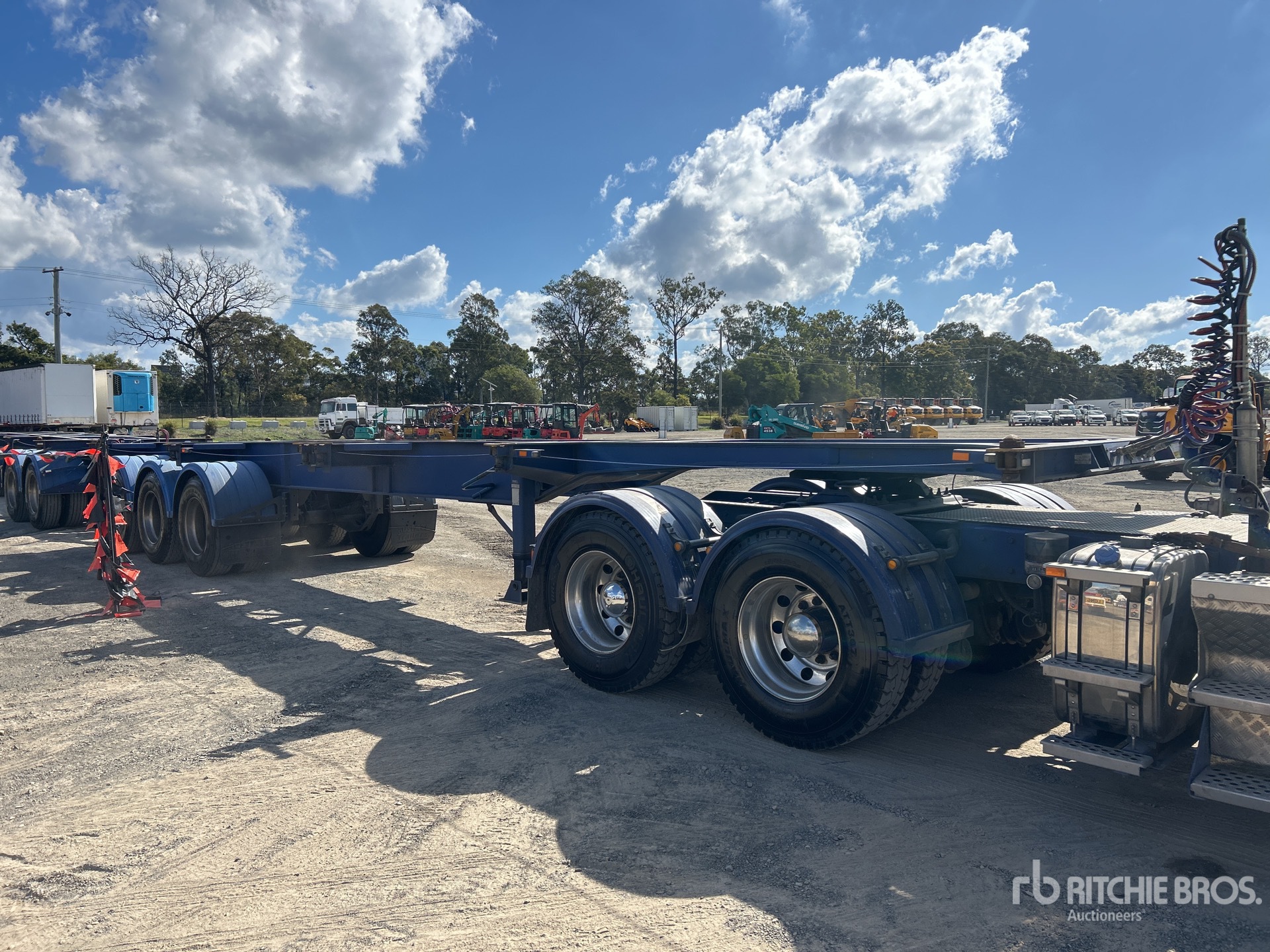 2022 Austate 12.2 mm Tri/A Container Trailer