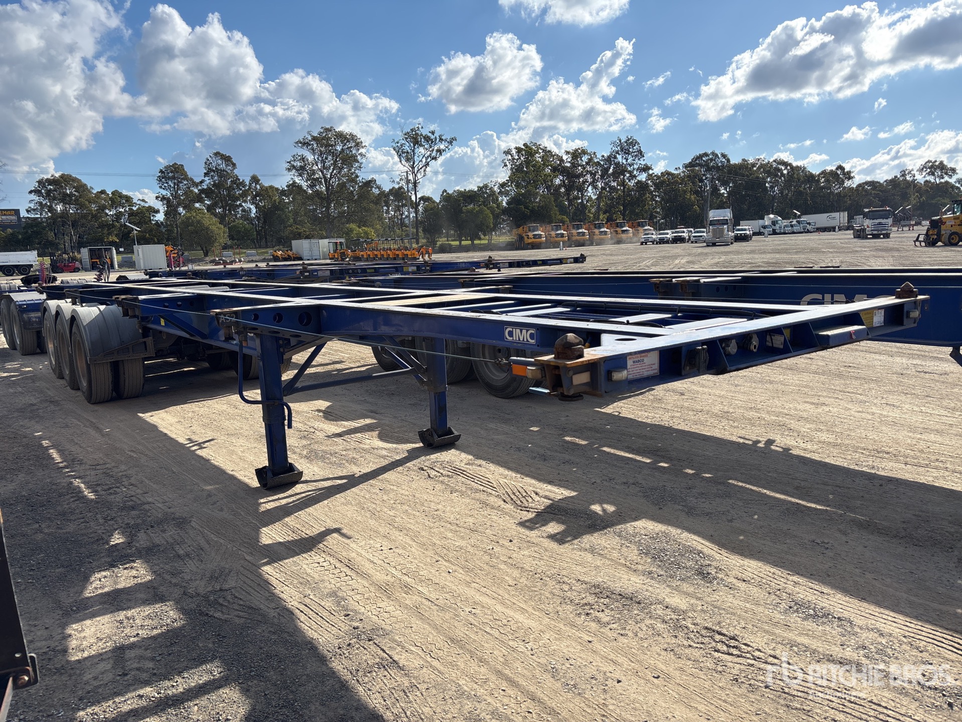 2021 CIMC 12.2 m B-Double Lead Container Trailer