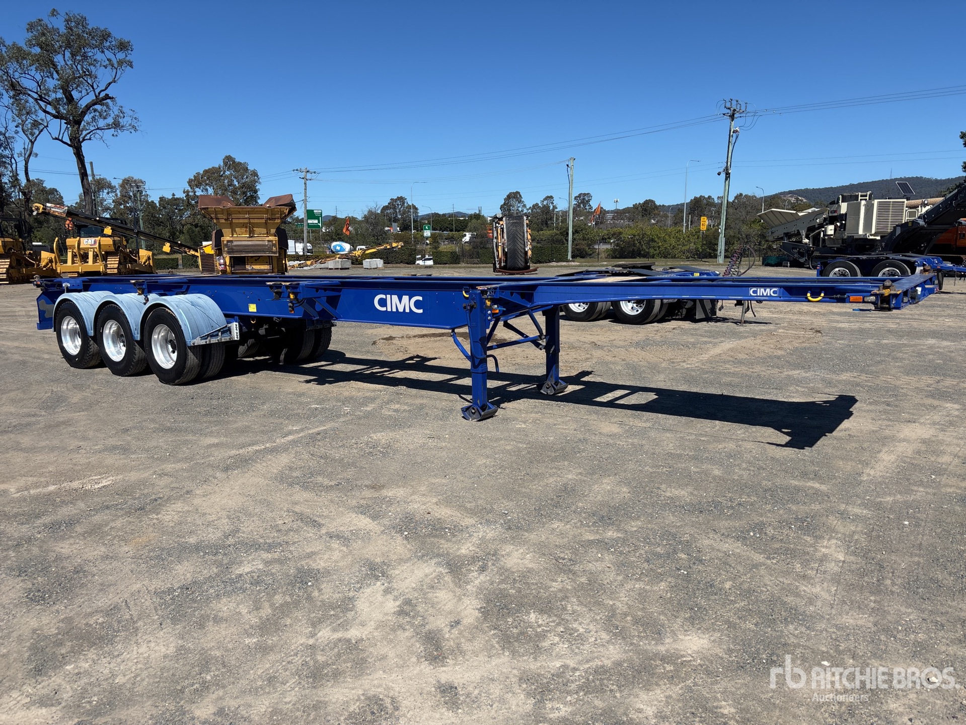 2021 CIMC 12.2 m Tri/A Container Trailer