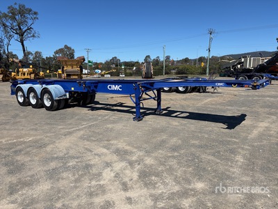 2021 CIMC 12.2 m Tri/A Container Trailer