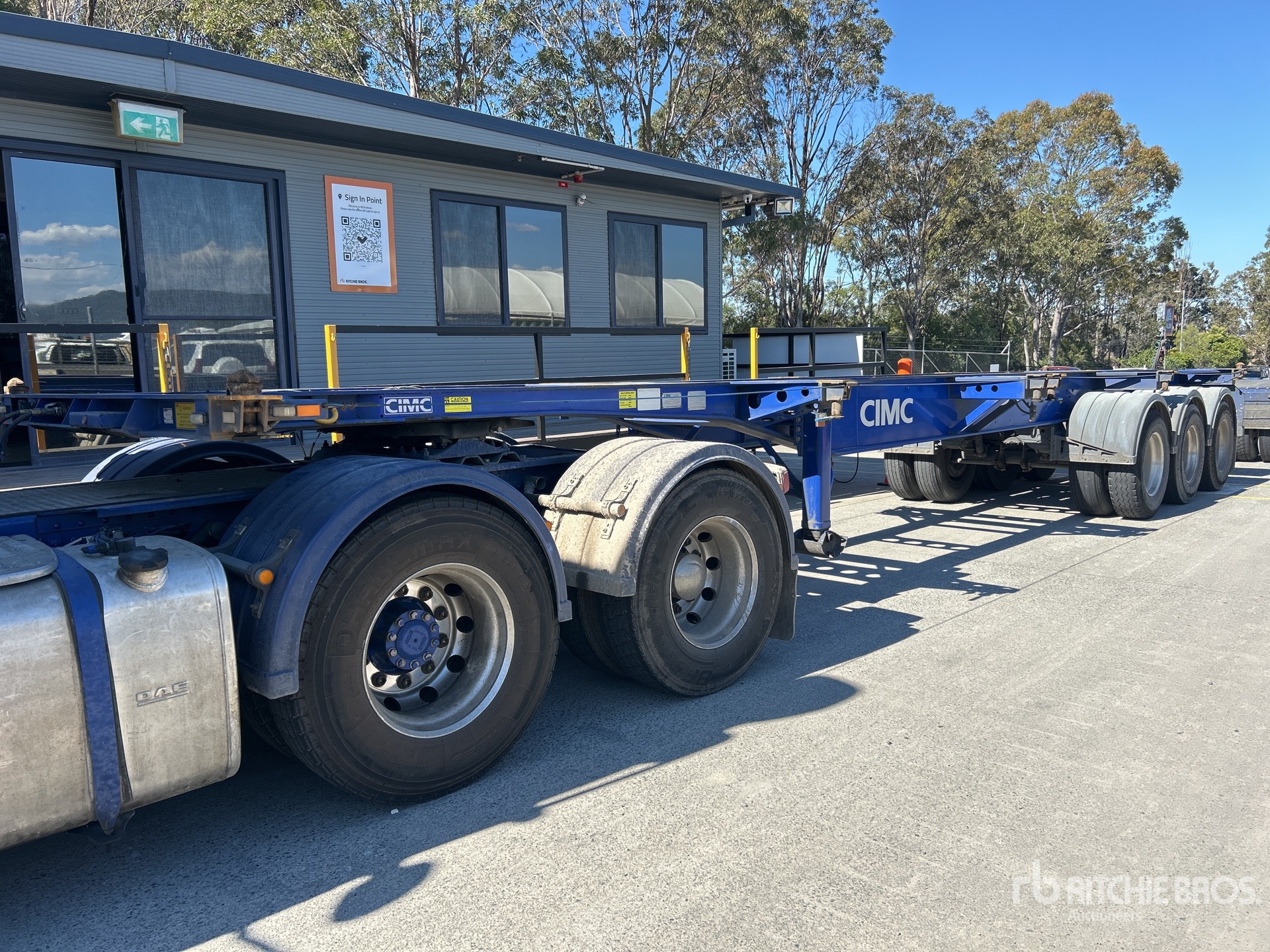 2021 CIMC B-Double Lead Container Trailer