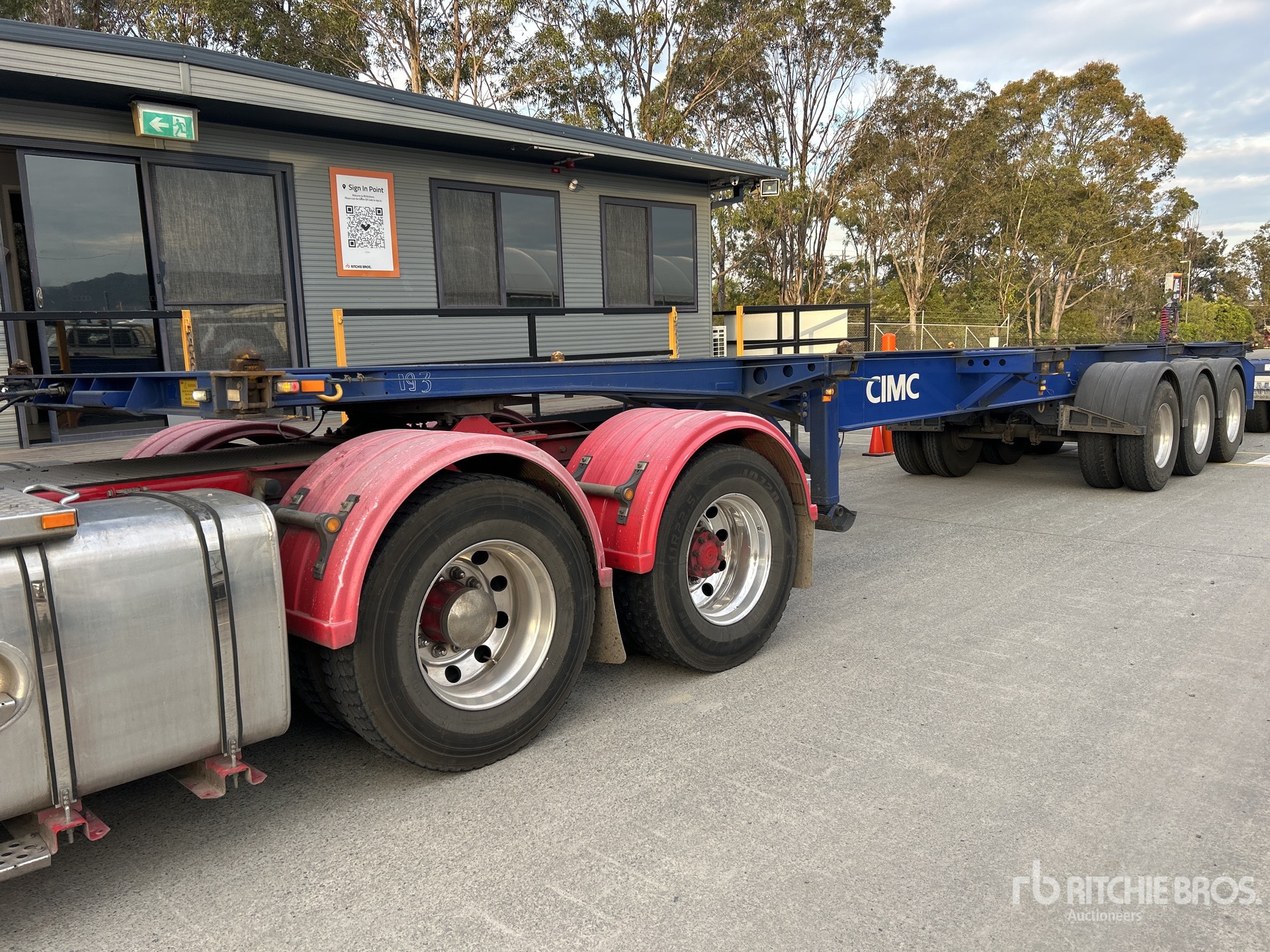 2021 CIMC B-Double Lead Container Trailer