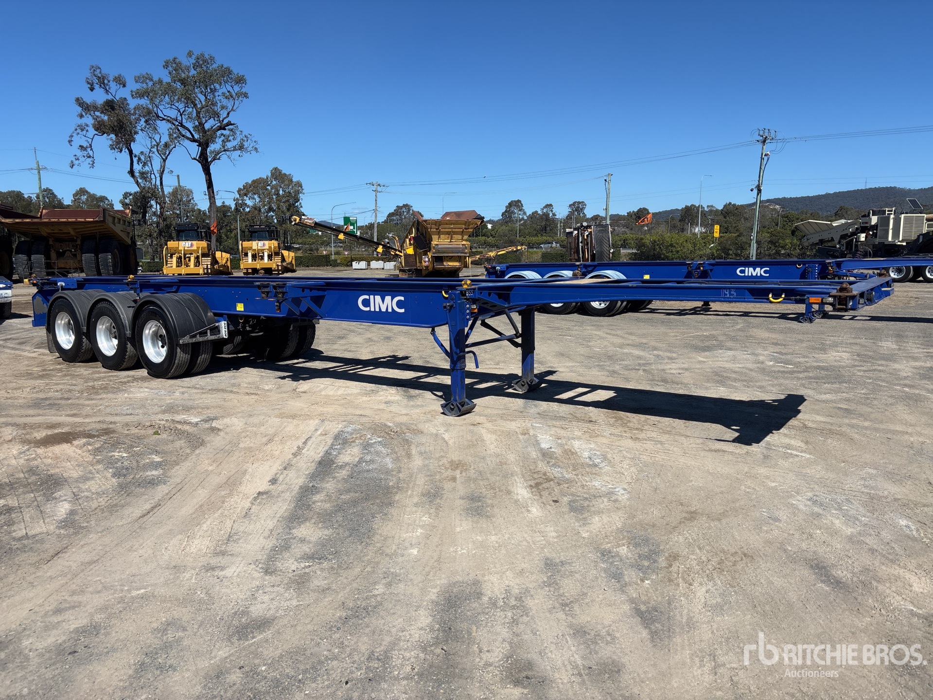 2021 CIMC 12.2 m Tri/A Container Trailer