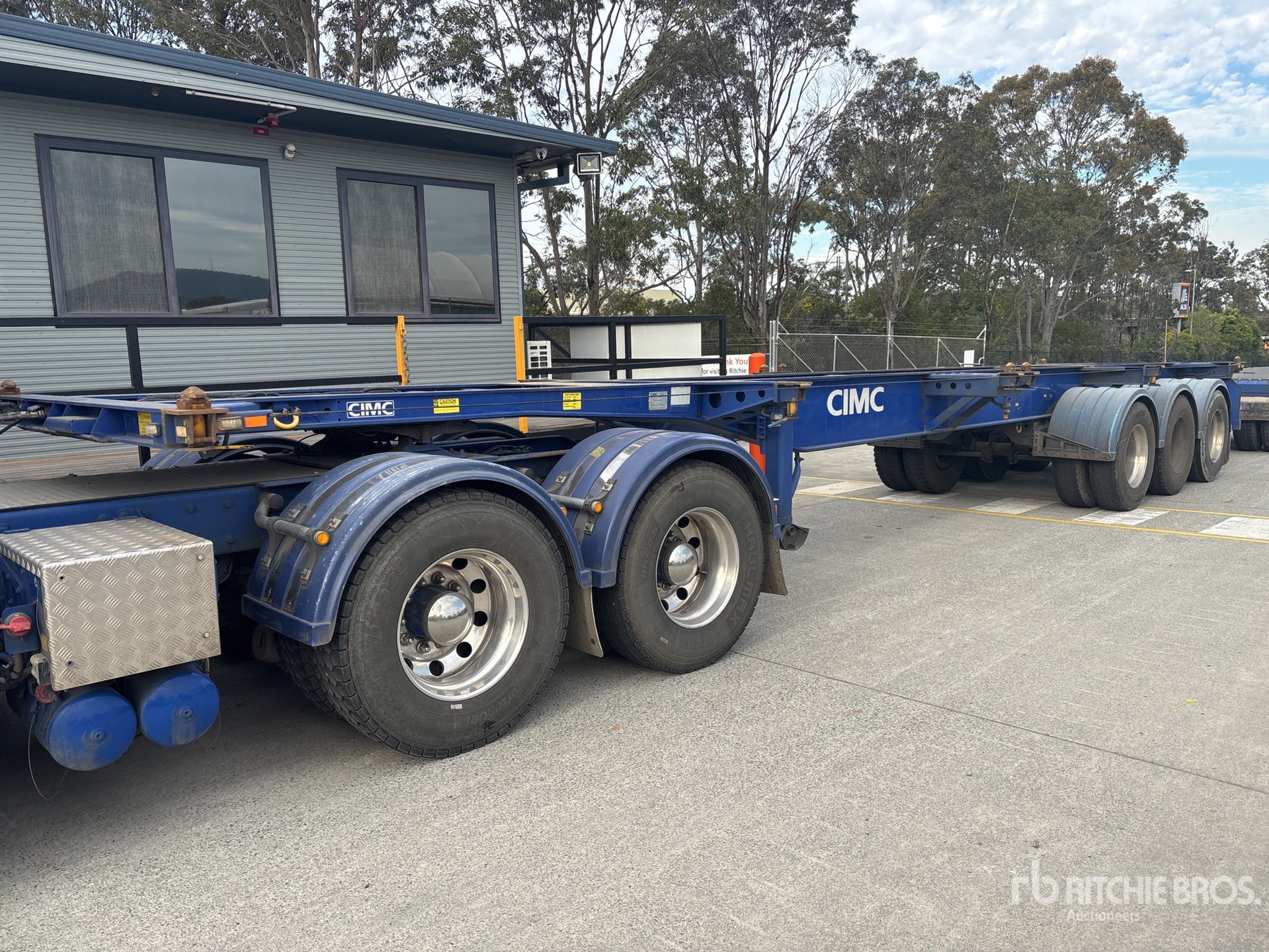 2022 CIMC B-Double Lead Container Trailer