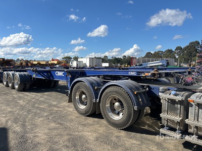 2022 CIMC 12.2 m Tri/A B-Double Lead コンテナシャシー