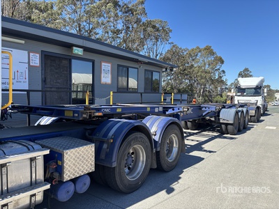 2022 CIMC B-Double Lead Containerchassis