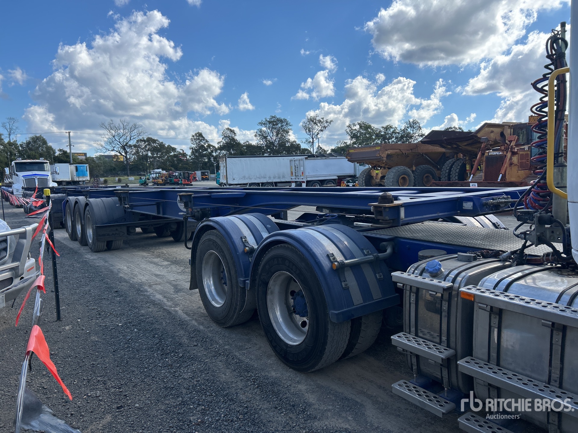 2022 Midland 12.2 m Tri/A B-Double Lead Container Trailer