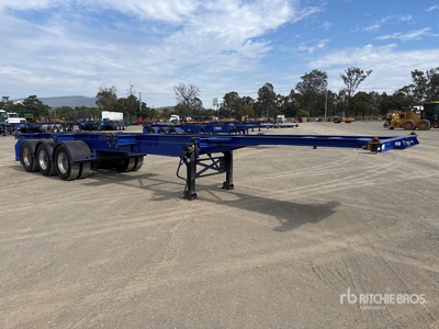 2023 Midland 12.2 m Tri/A B-Double Lead Containerchassis