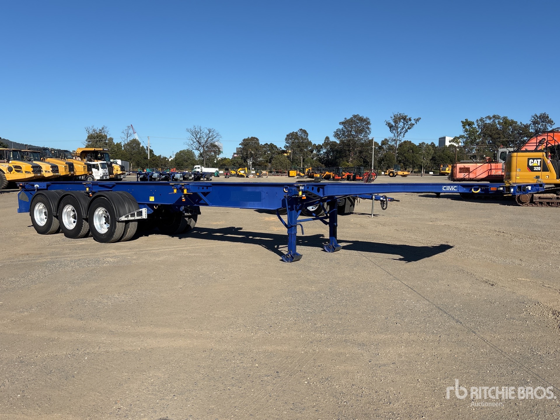 2021 CIMC 12.2 m Tri/A Container Trailer
