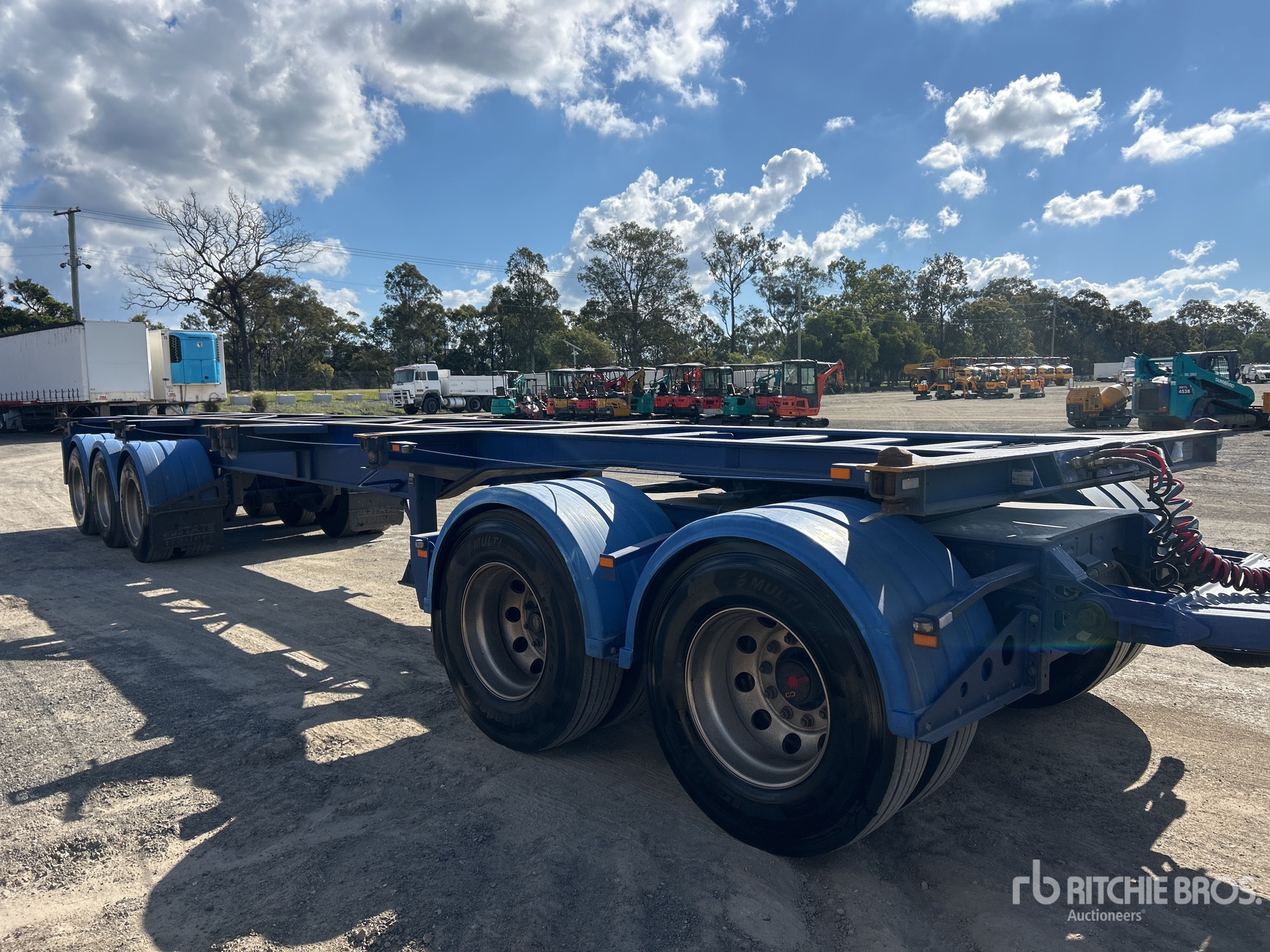 2022 Austate 12.2 mm Tri/A Container Trailer