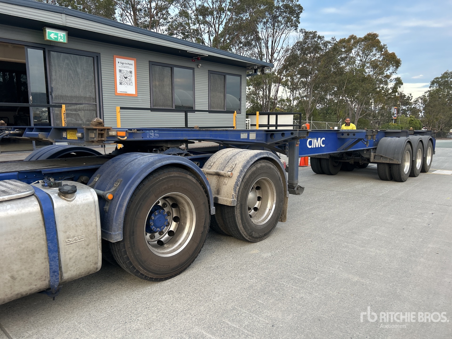 2021 CIMC Container Trailer