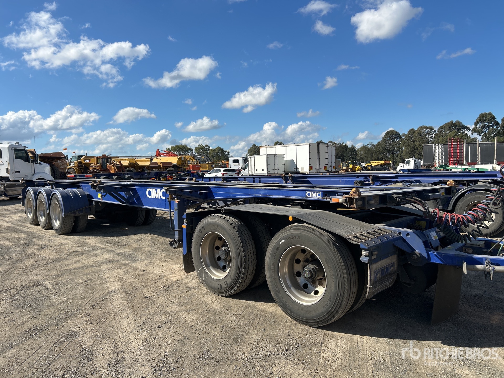 2022 CIMC 12.2 m Tri/A Container Trailer