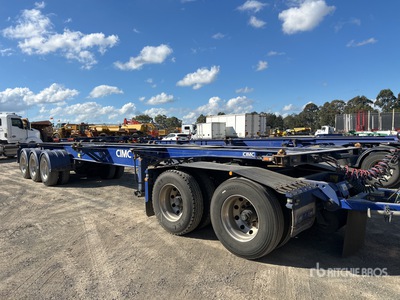 2022 CIMC 12.2 m Tri/A コンテナシャシー