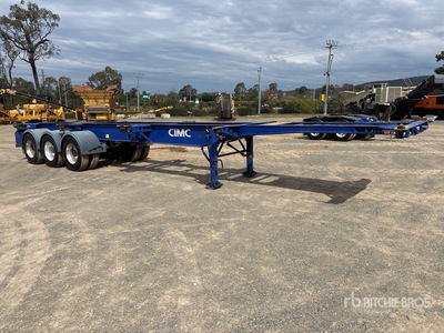 2022 CIMC 12.2 m Tri/A Containerchassis