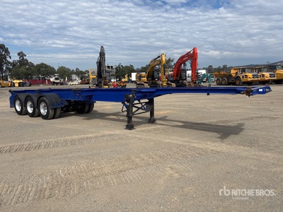 2023 Midland 12.2 m Tri/A Rimorchio portacontainer