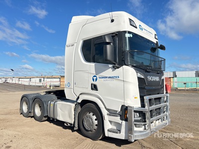2022 Scania R580 6x4 T/A Sleeper Truck Tractor