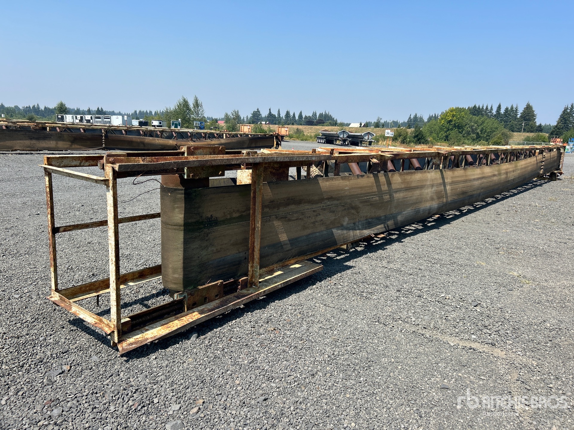 36 in x 81 ft Stationary Overland Conveyor
