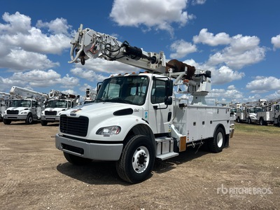 Altec DM47BTR on 2024 Freightliner M2106 4x4 Digger Derrick Truck