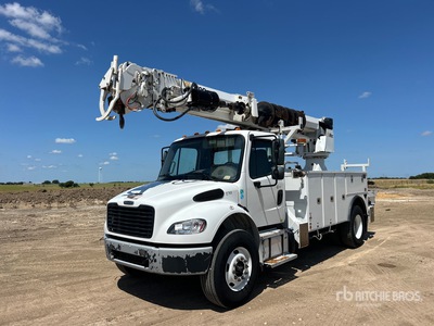 2022 Altec DM47B TR on 2023 Freightliner M2106 4x2 Digger Derrick Truck