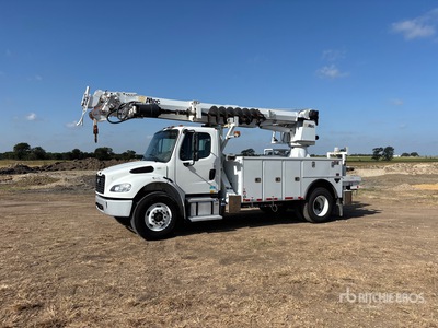 2022 Altec DC47TR on 2021 Freightliner M2 106 4x2 Digger Derrick Truck