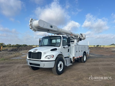 2022 Altec AM55 55 ft on 2022 Freightliner M2 106 4x2 Bucket Truck