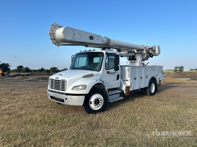 2016 Altec AM55E 56 ft on 2017 Freightliner M2 106 4x2 Bucket Truck