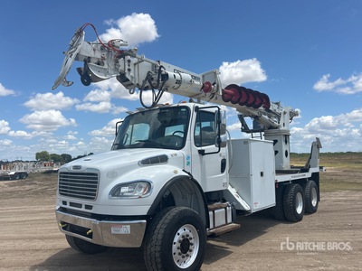 2015 Terex Commander C6060 on 2015 Freightliner M2106 6x6 Digger Derrick Truck