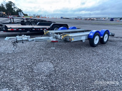 2020 Demco Turntable T/A 1 Car Open Car Carrier Trailer