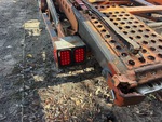 Trailer Chassis with Brake Lights Functional