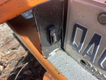 Trailer Chassis with License Plate Light Functional