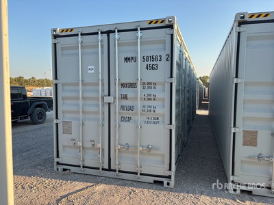 2026 40 ft High Cube Multi-Door Storage Container