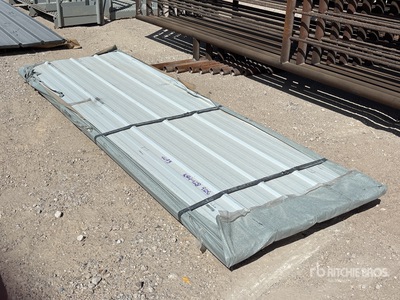 Quantity of (50) 2026 SKLP SK-XH50 3 Ft x 10 Ft Galvalume Steel Sheets (Unused)