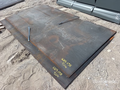 2026 SKLP 5 ft x 10 ft (.4 in Thick) 鋼 (Unused)