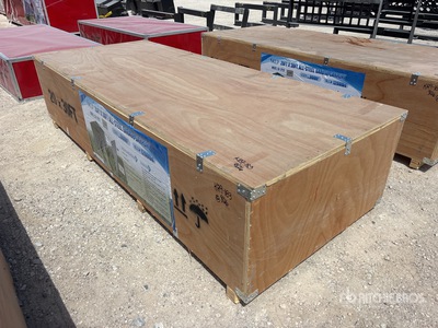 2026 SKLP SK-ZP20 20 ft x 30 ft All-Steel Enclosed Sidewalls Marquesina (Unused)