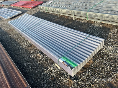 Quantity of (100) 12 ft x 3 ft Polycarbonate Roof Panels (Unused)