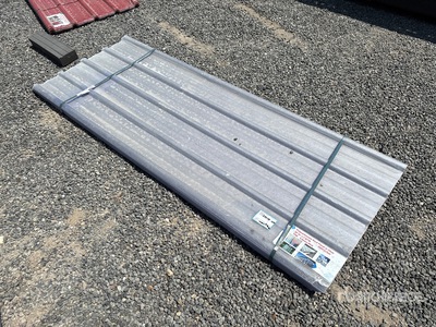 Quantity of (30) 8 ft x 3 ft Corrugated Polycarbonate Roof Panel (Unused)