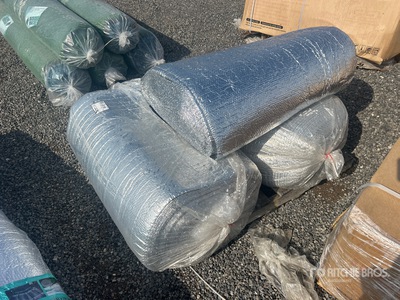 Quantity of (3) Rolls of 3.3 ft x 164 ft Bubble Aluminum Foil Reflective Insulation (Unused)
