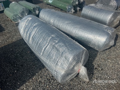 Quantity of (2) Rolls of 6.6 ft x 164 ft Bubble Aluminum Foil Reflective Insulation (Unused)