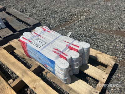 Quantity of (20) 2 in, 9.8 ft Heavy Duty Industrial Polyester Lifting Sling (Unused)