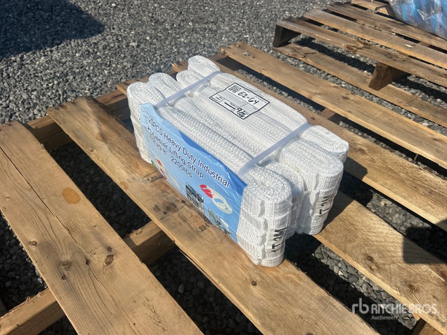 Quantity of (20) 1.2 in x 9.8 ft Heavy Duty Industrial Polyester Lifting Sling (Unused)