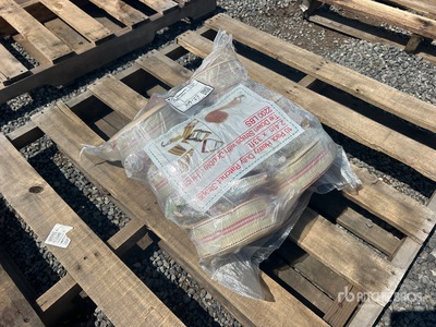 Quantity of (20) 2.4 in x 33 ft Yellow Heavy Duty Ratchet Straps (Unused)
